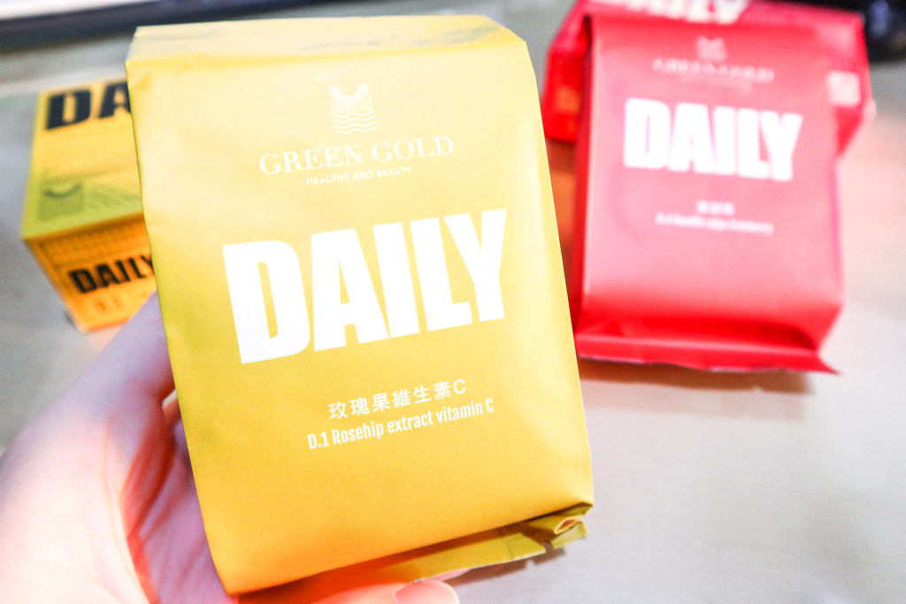GREEN GOLD DAILY D.1 玫瑰果維生素C膠囊