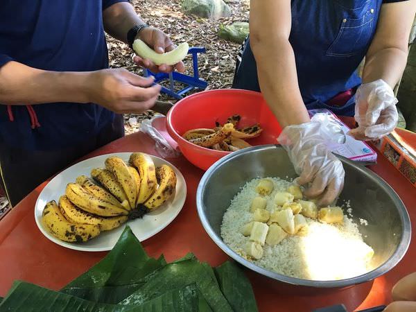 原住民風味餐DIY香蕉飯